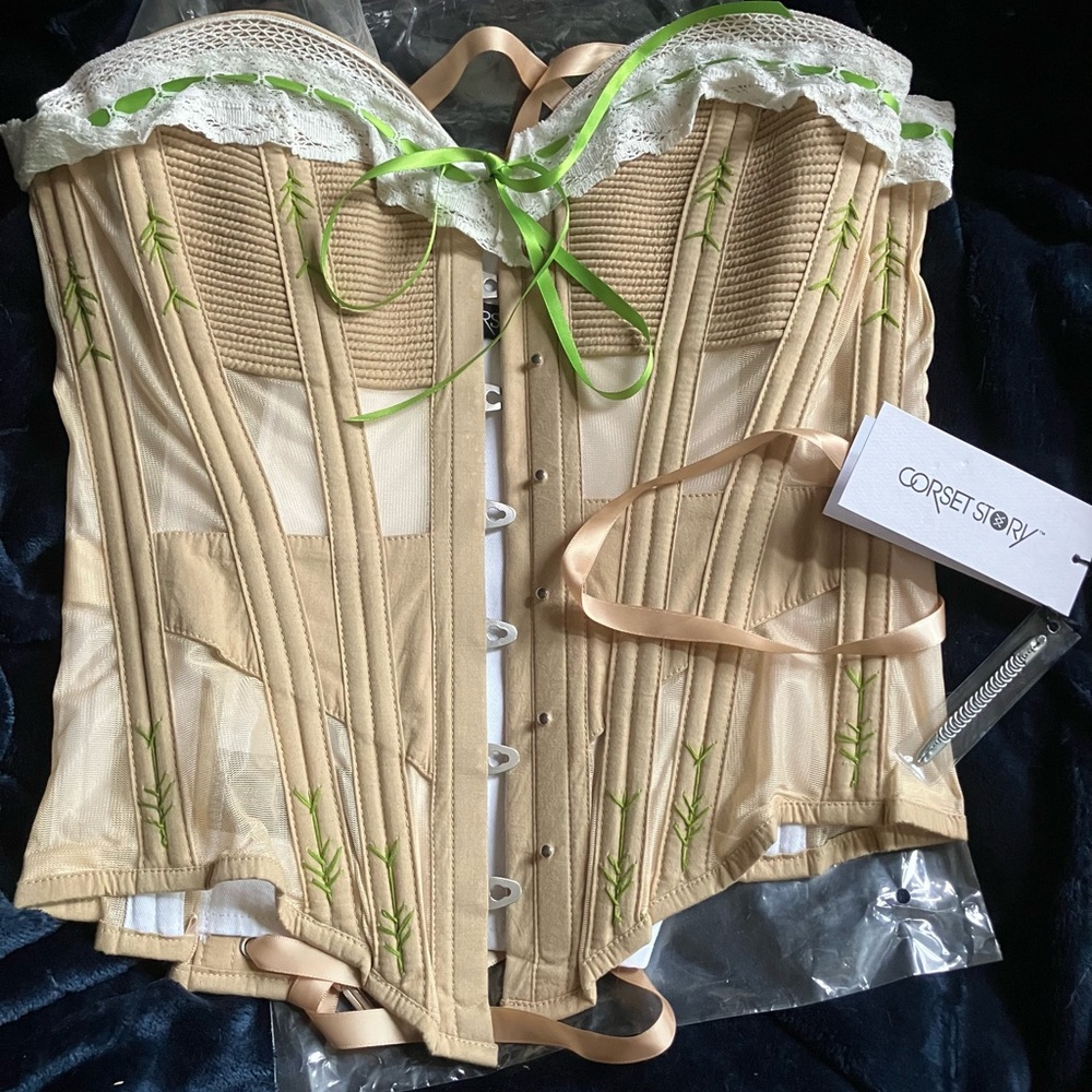 Handmade steel boned corset